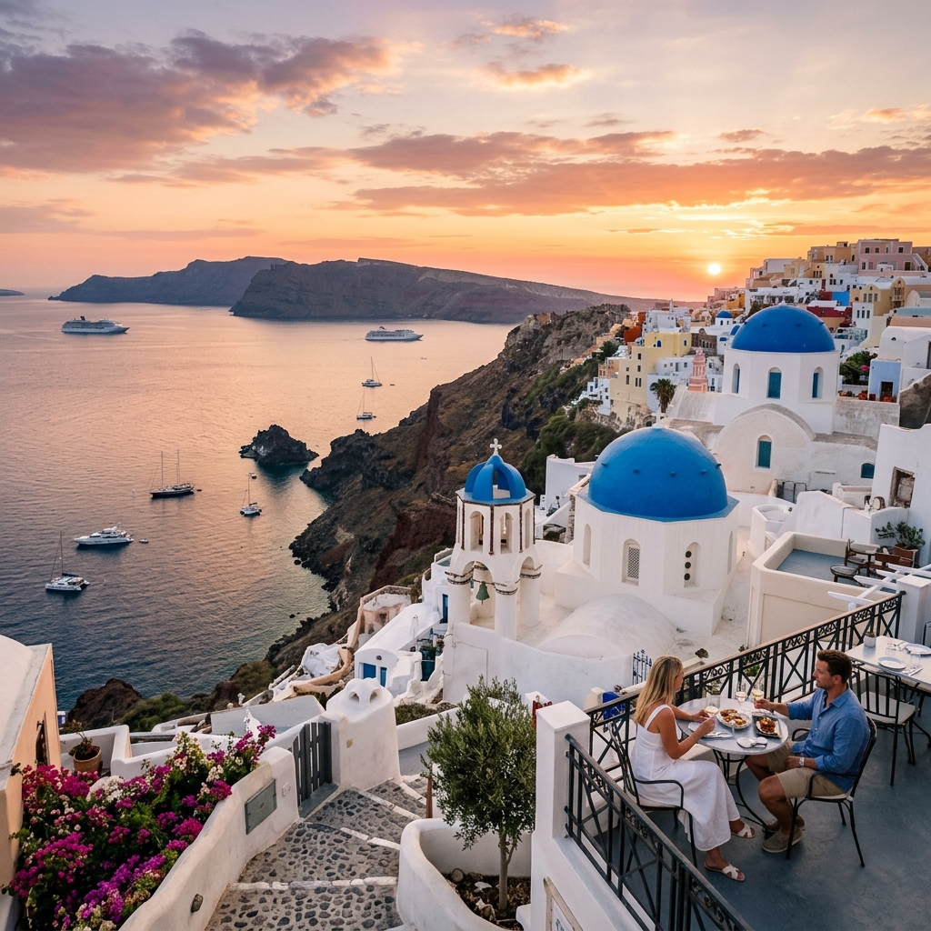 Santorini & Mediterranean